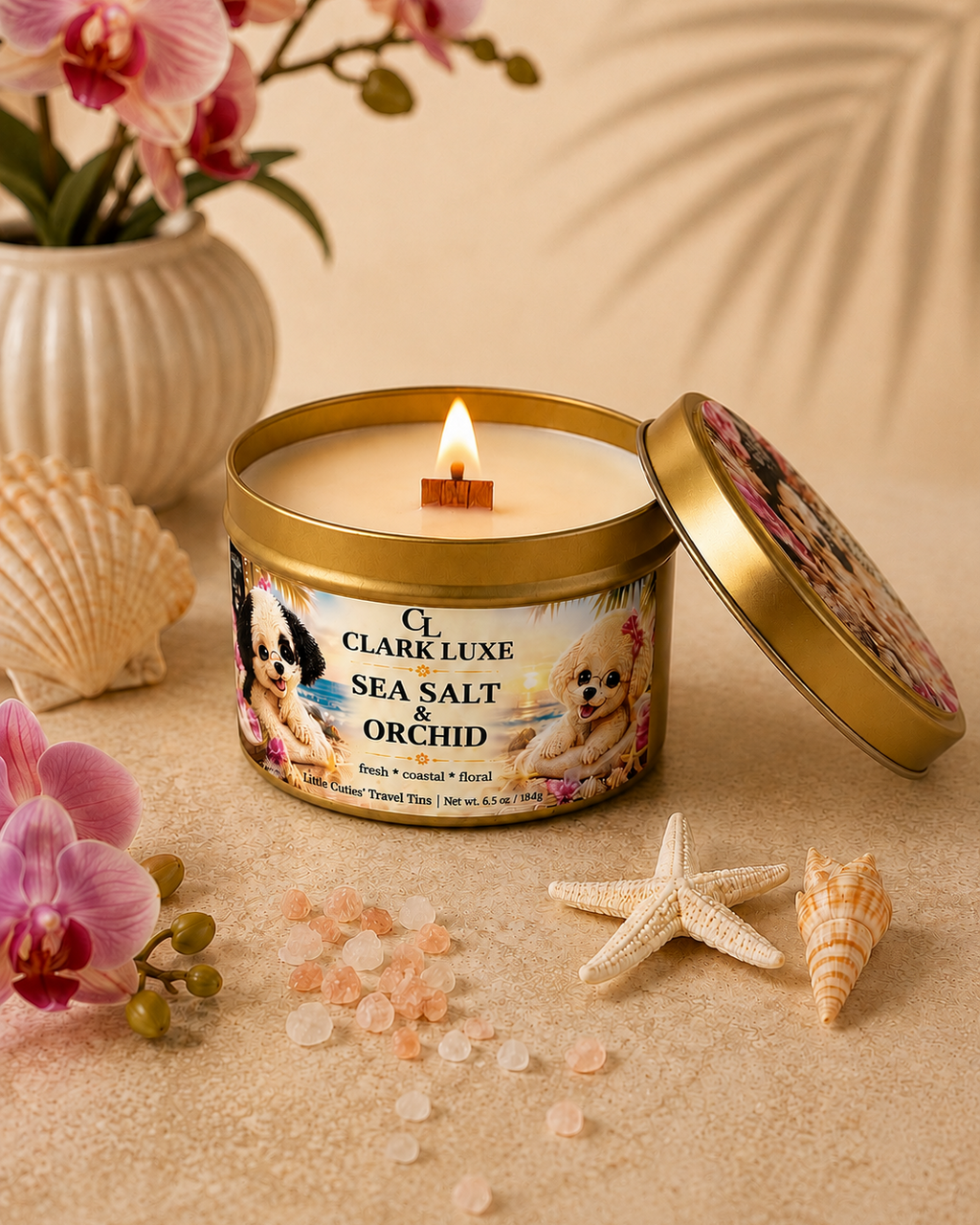Sea Salt and Orchid