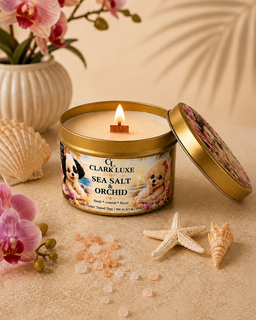Sea Salt and Orchid