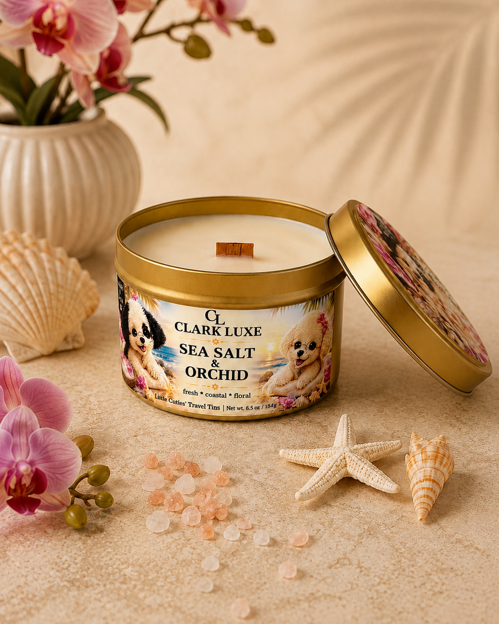Sea Salt and Orchid