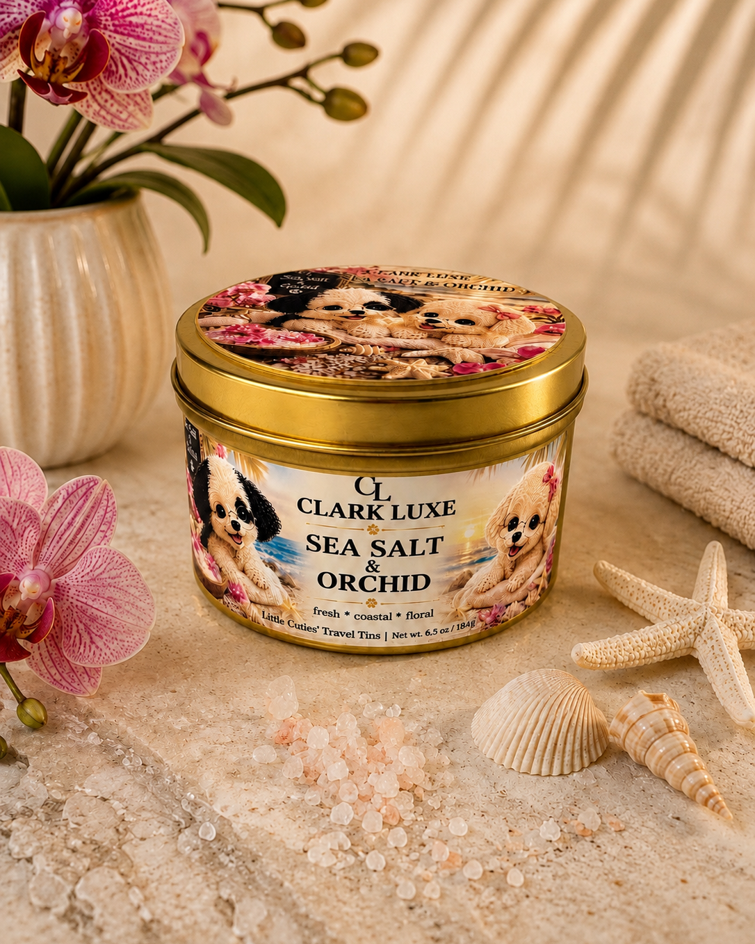 Sea Salt and Orchid